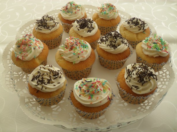 Limonlu Labneli Cupcake
